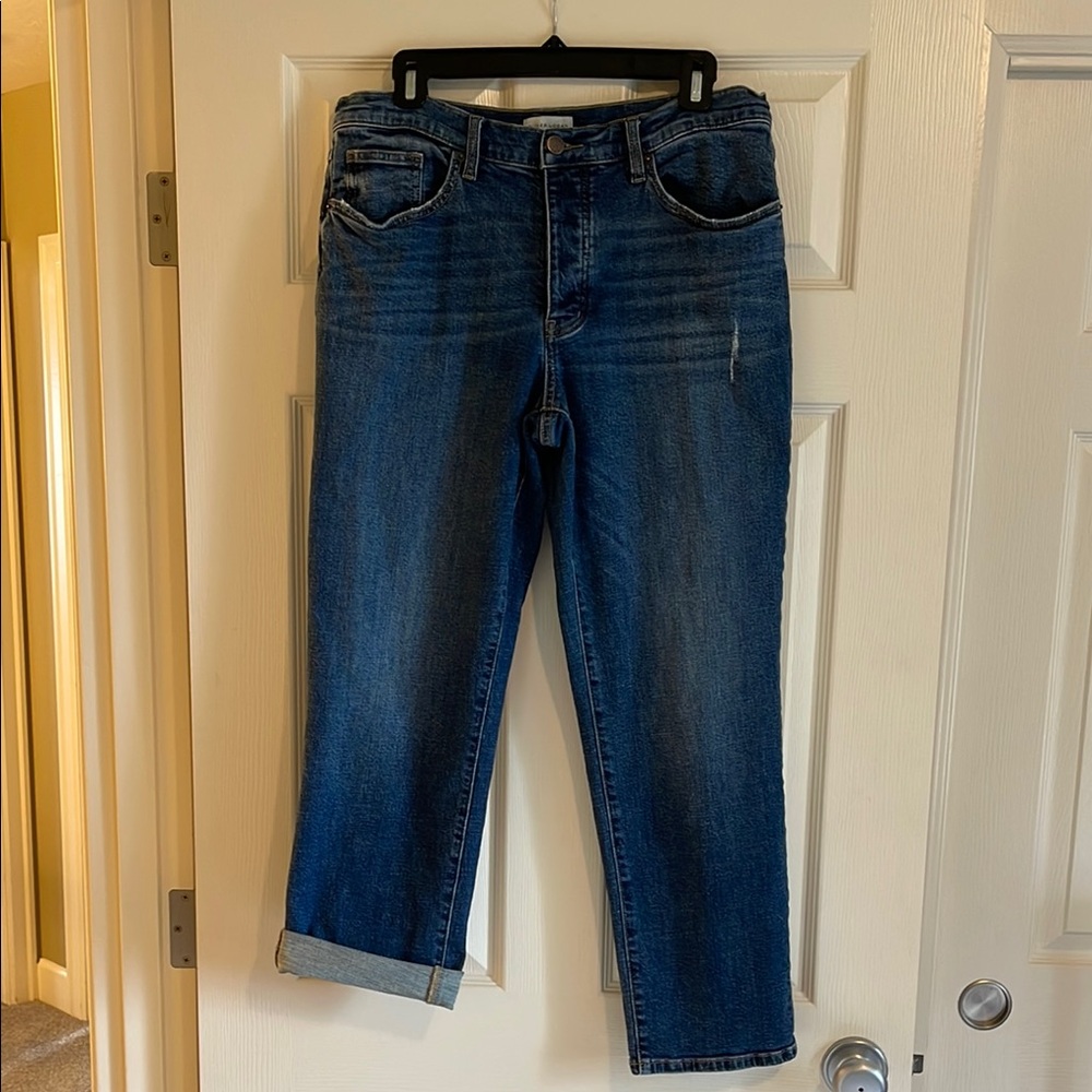 Oliver Logan Relaxed Fit Ludlow Button Down Denim Jeans